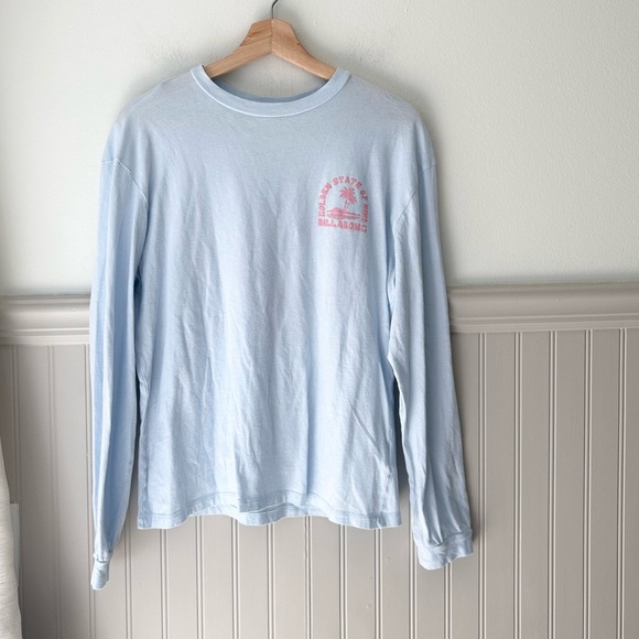 Billabong Tops - Billabong Small Golden State of Mind Long Sleeve T Shirt